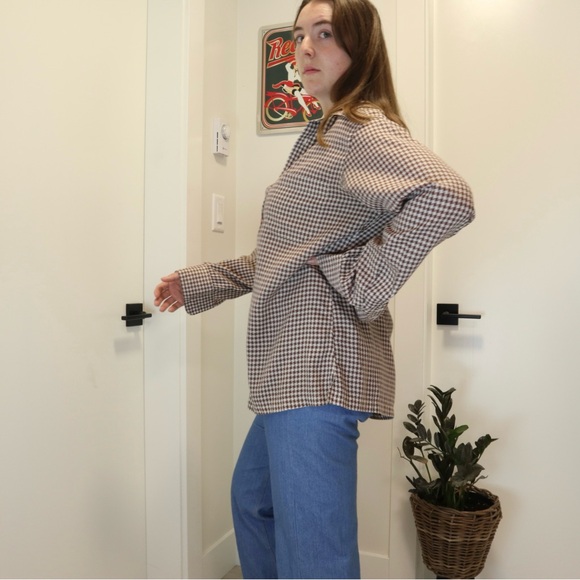 Vintage 1970s Saks Fifth Avenue Button Up - Picture 3 of 5